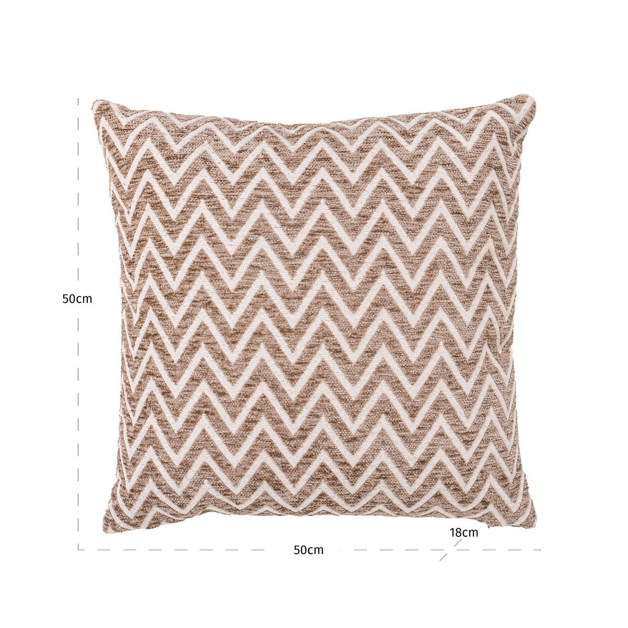 Cushion Nino sand chevron