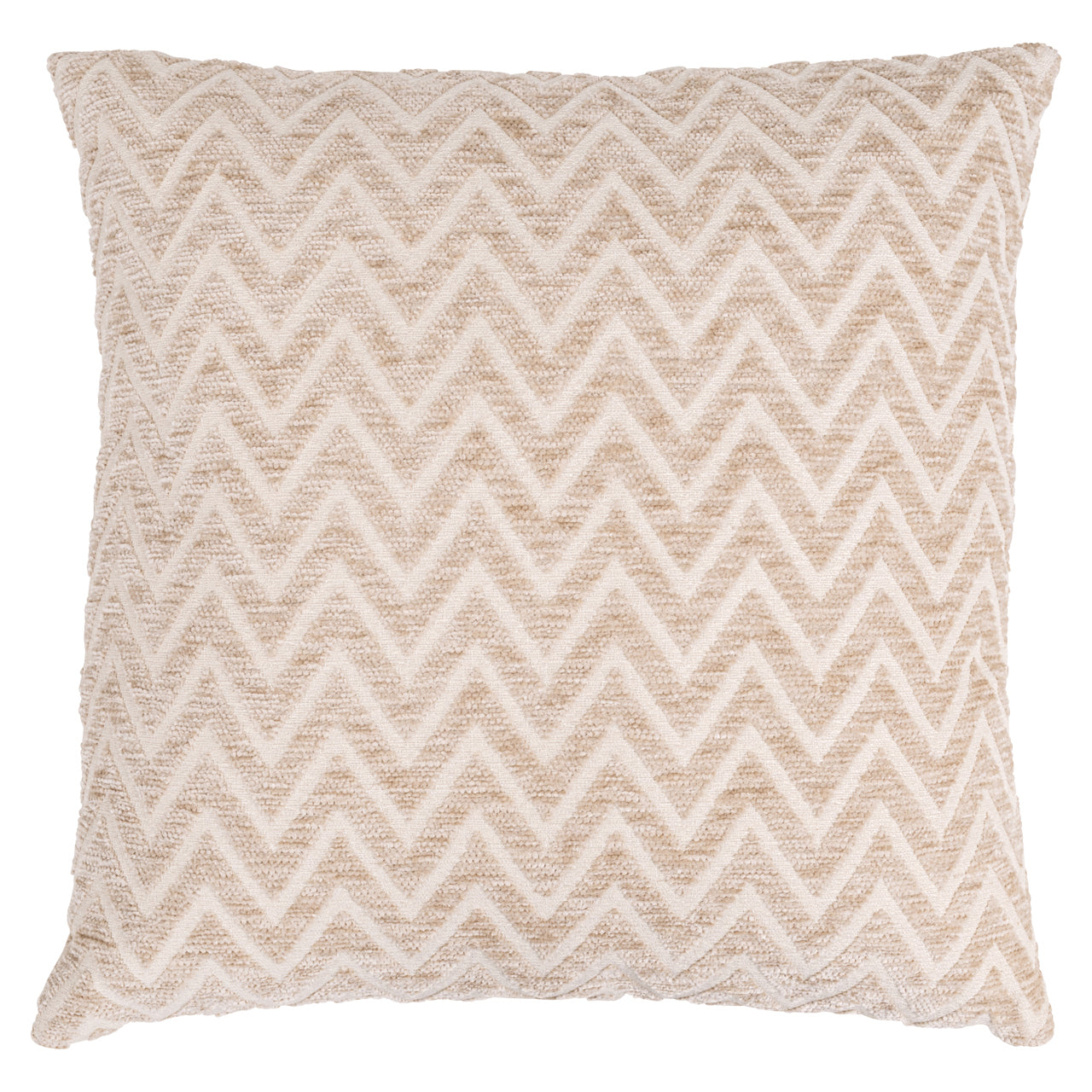 Cushion Cassy beige chevron