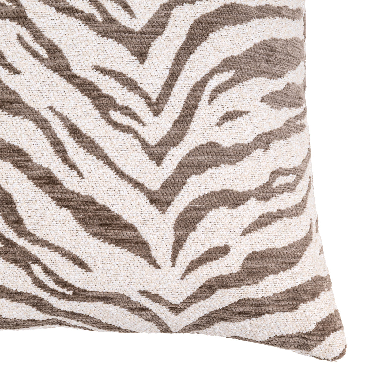 Cushion Tara taupe tiger