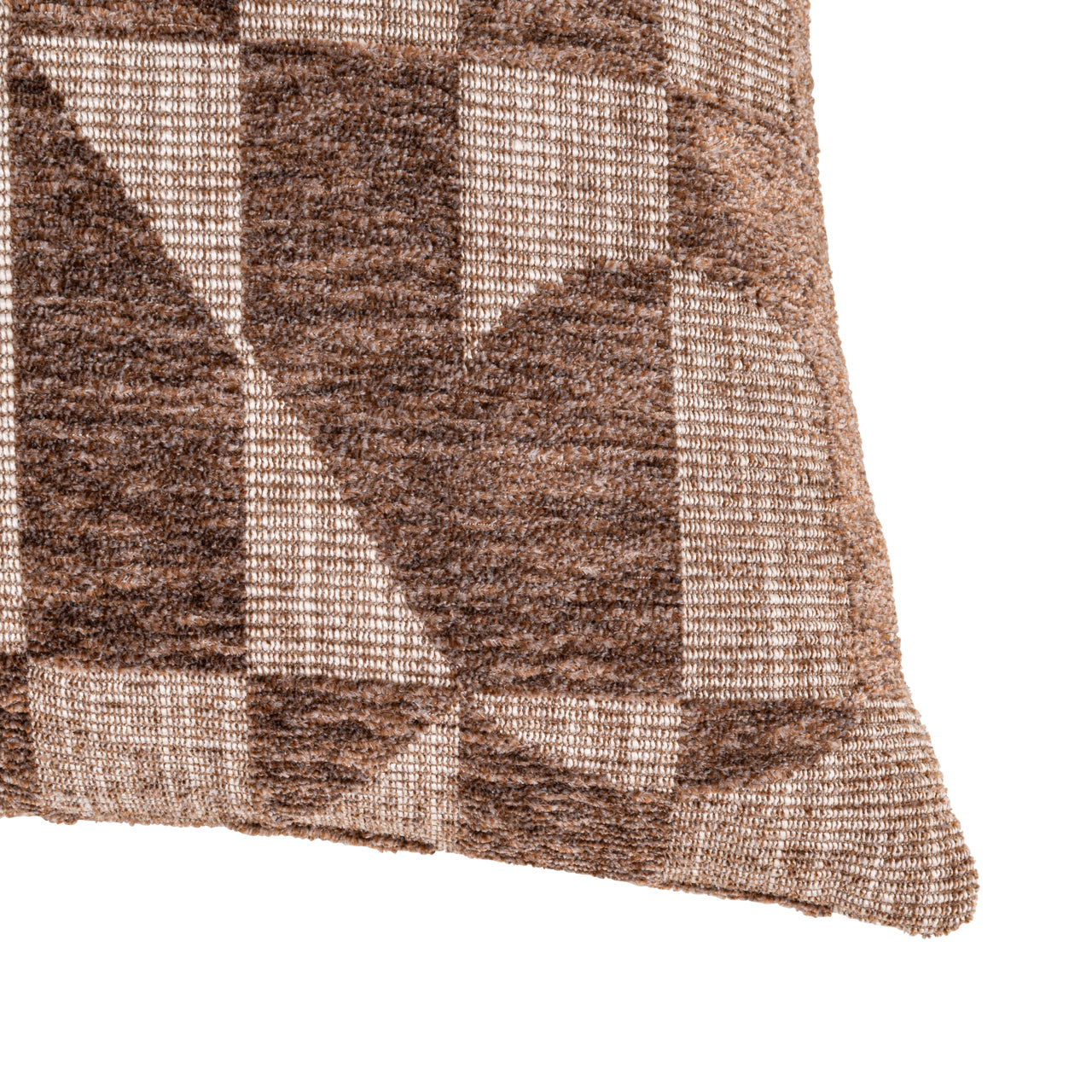 Cushion Aria brown geomatric