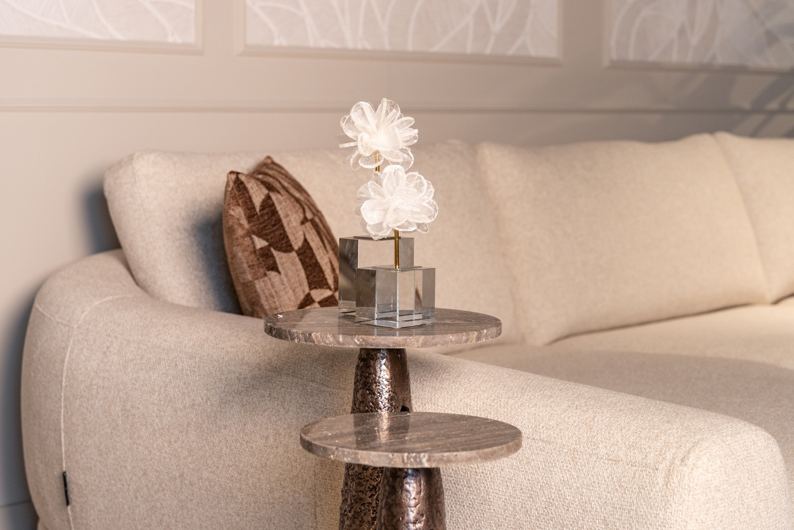 End table Eldora bronze 30Ø