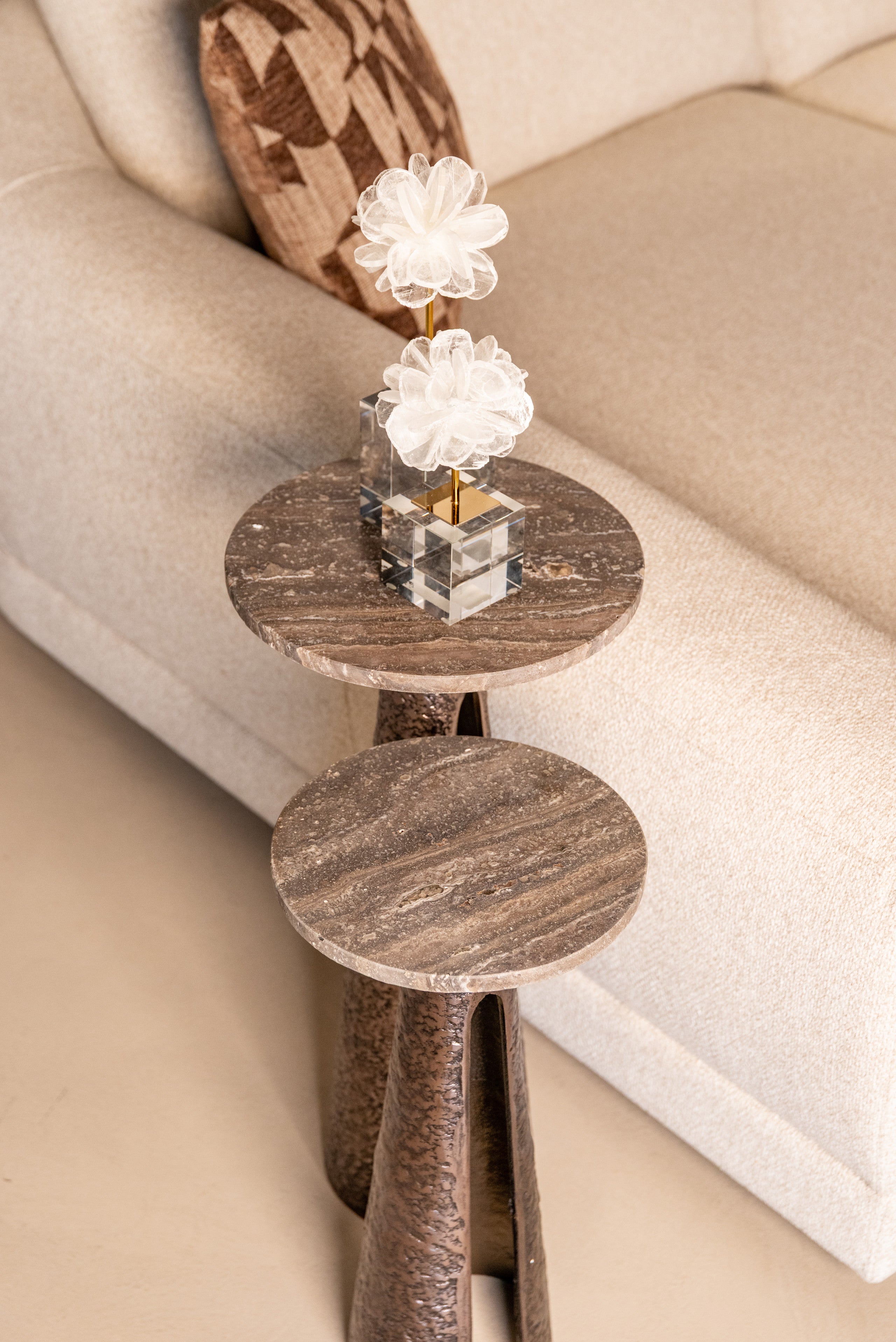 End table Eldora bronze 30Ø