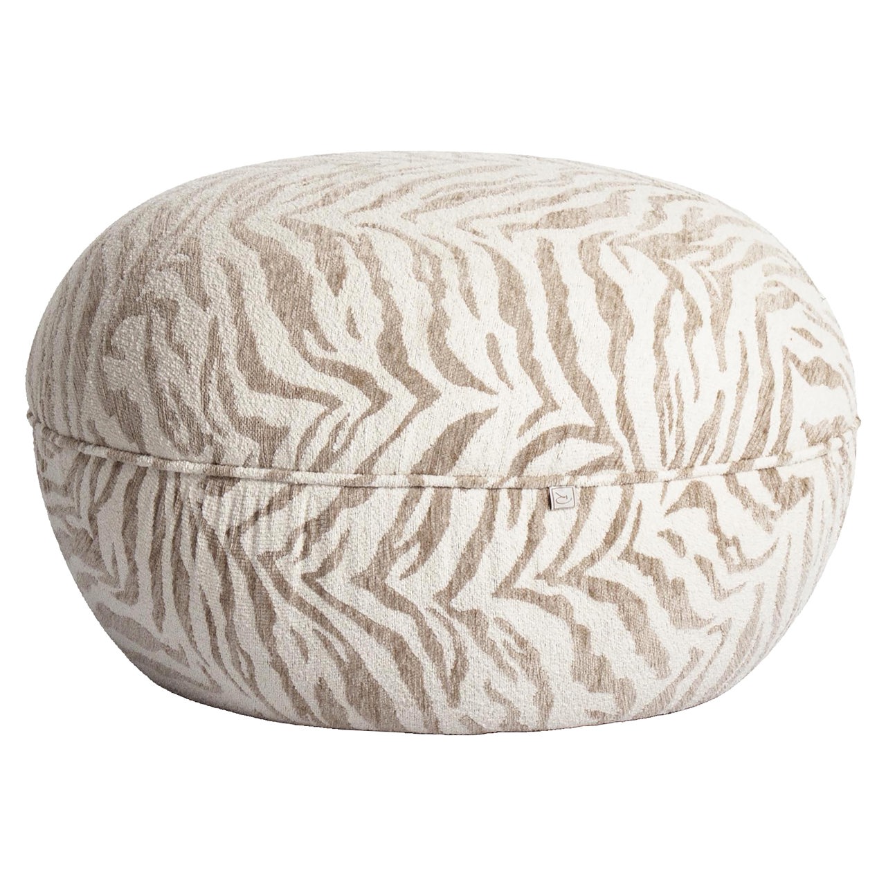 Pouffe & Footstool Jace beige tiger