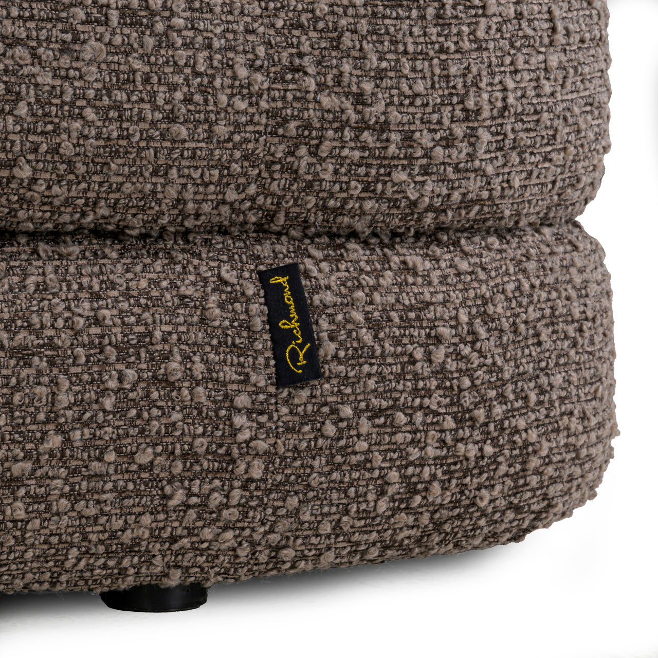 Pouffe & Footstool Camille brown chunky