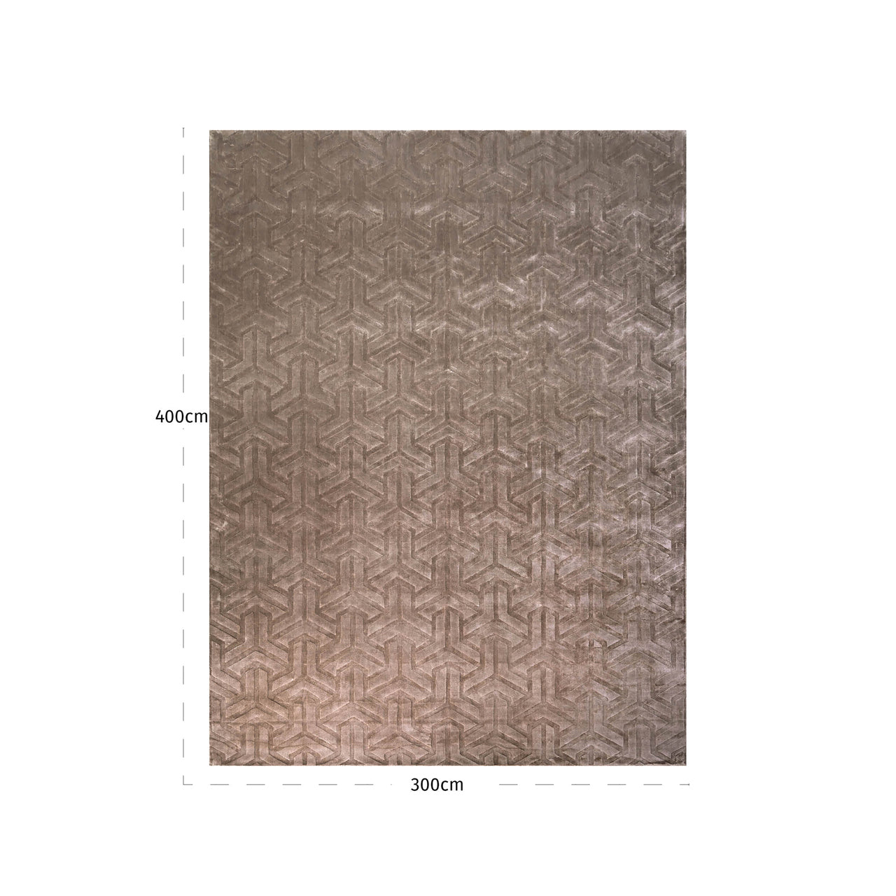 Carpet Arles taupe 300x400