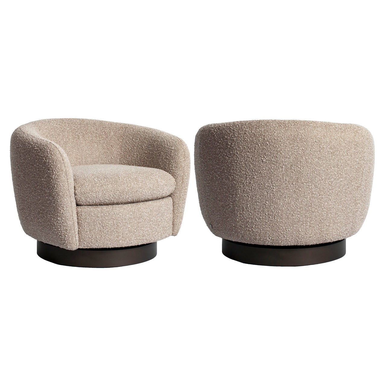 Lounge chair Colmar natural chunky