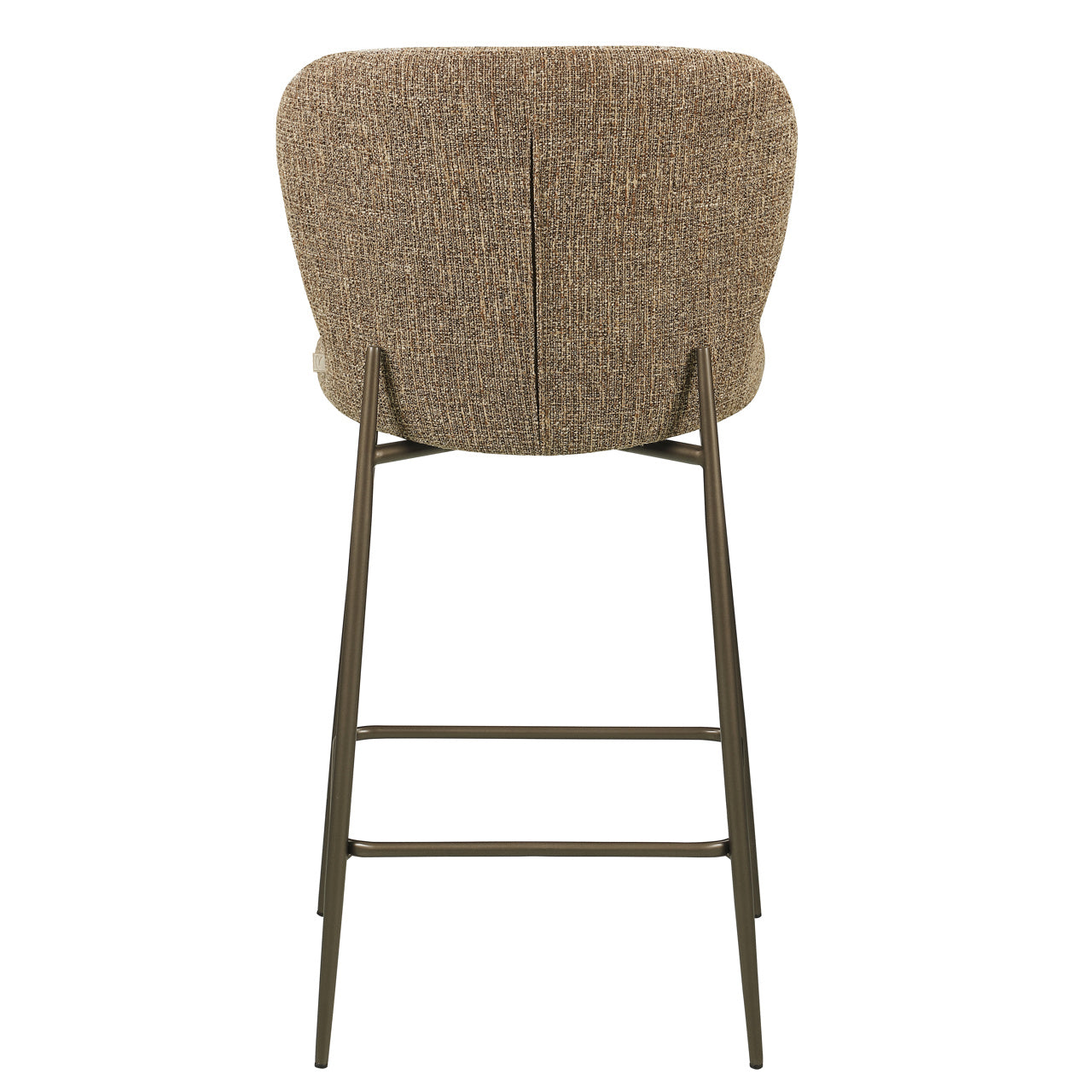 Counter stool Odarby brown tweed fire retardant
