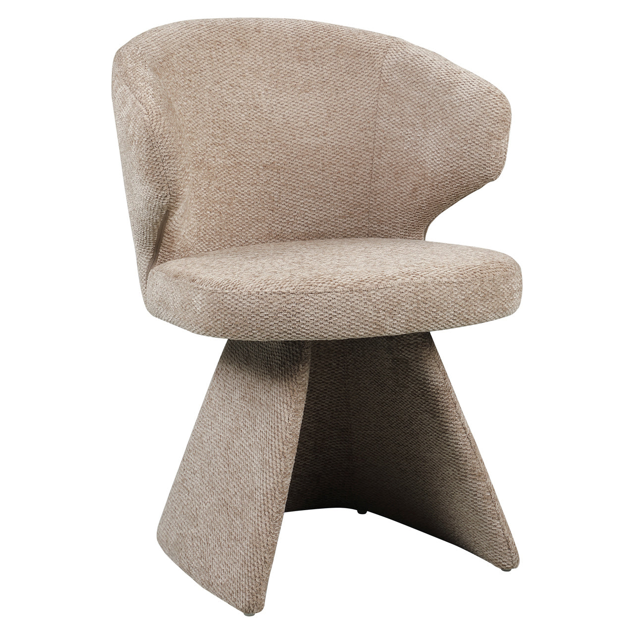 Dining chair Zenith mocca boldweave