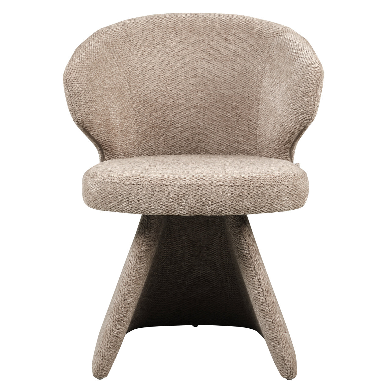Dining chair Zenith mocca boldweave