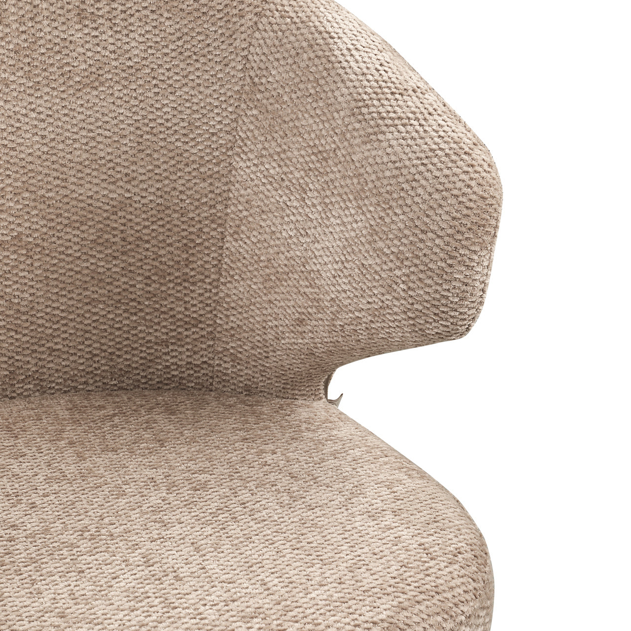 Dining chair Zenith mocca boldweave
