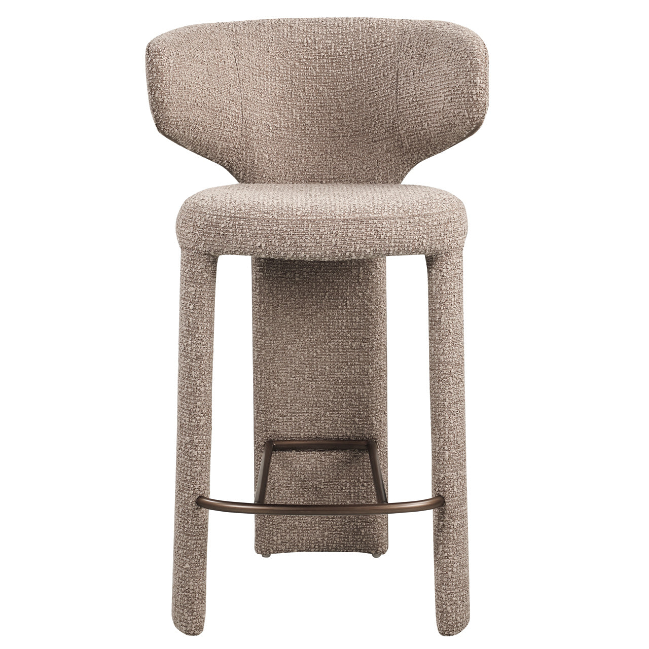 Counter stool Viola mocca chunky