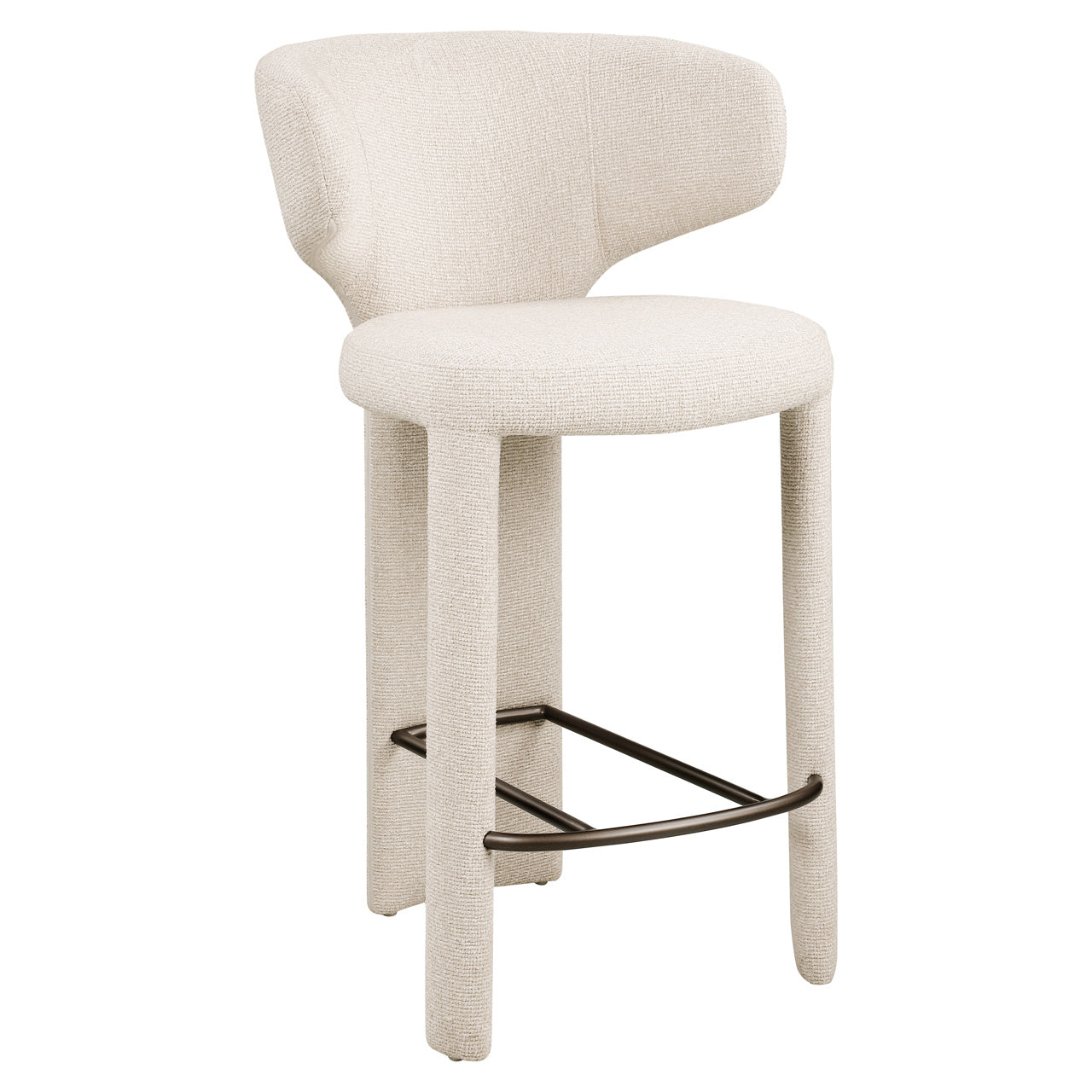 Counter stool Viola biscotti