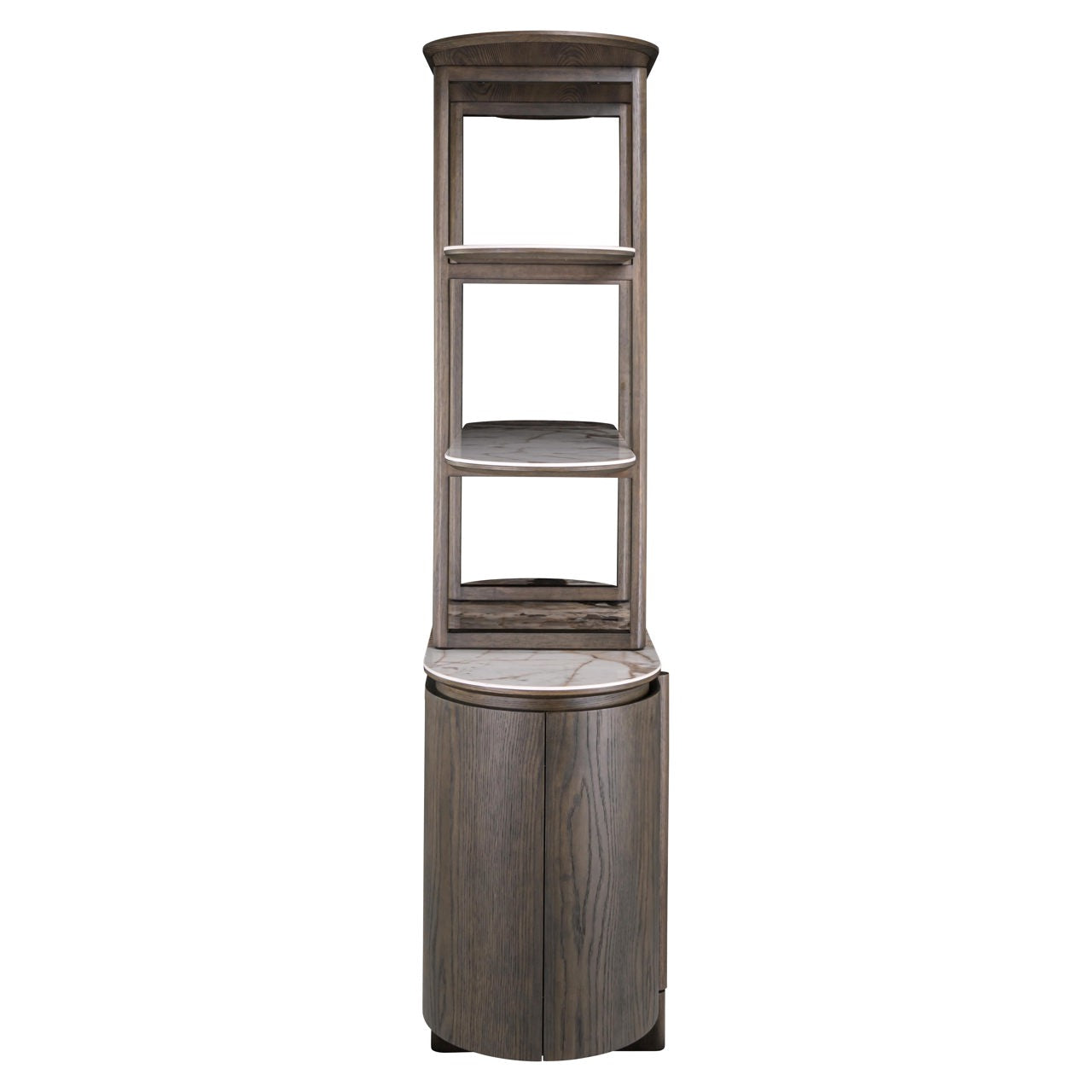 Display cabinet Langford brown