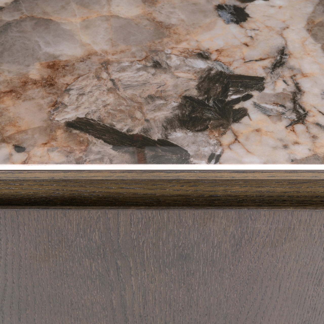 Display cabinet Langford brown
