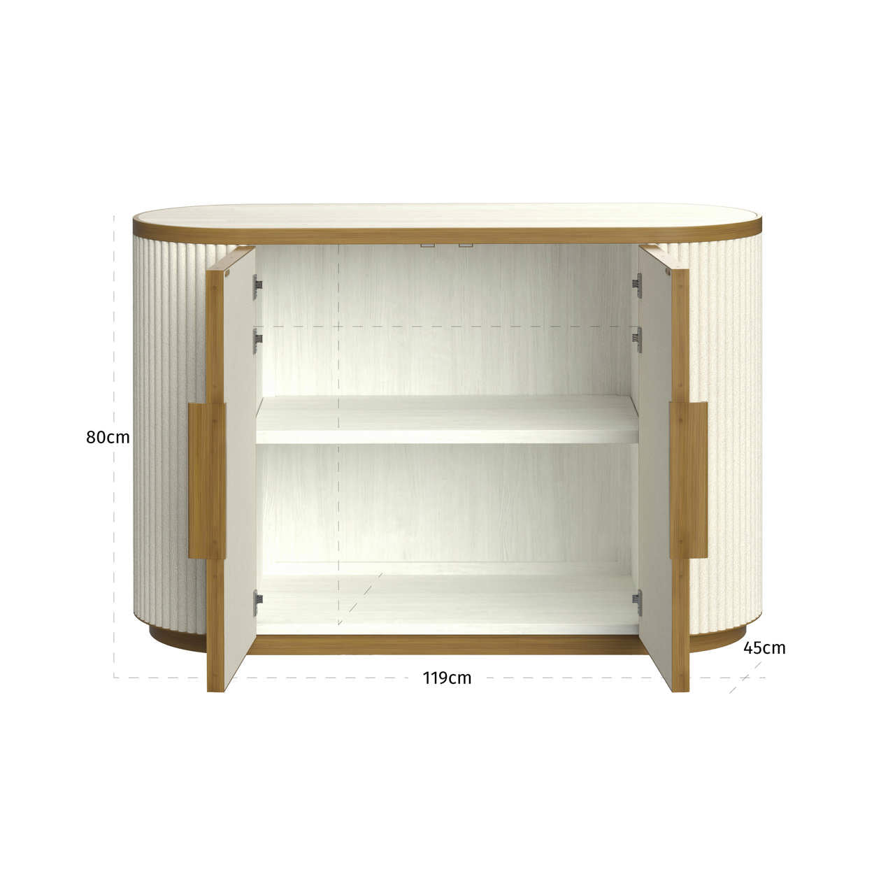 Sideboard Tivoli white