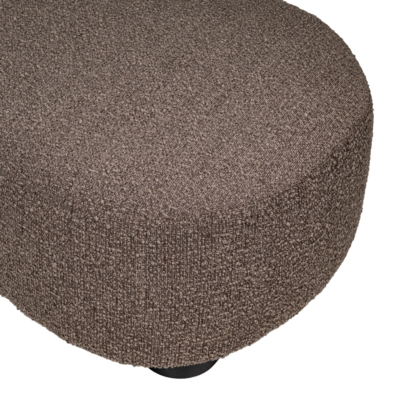 Sofa Pandora brown chunky lounge right