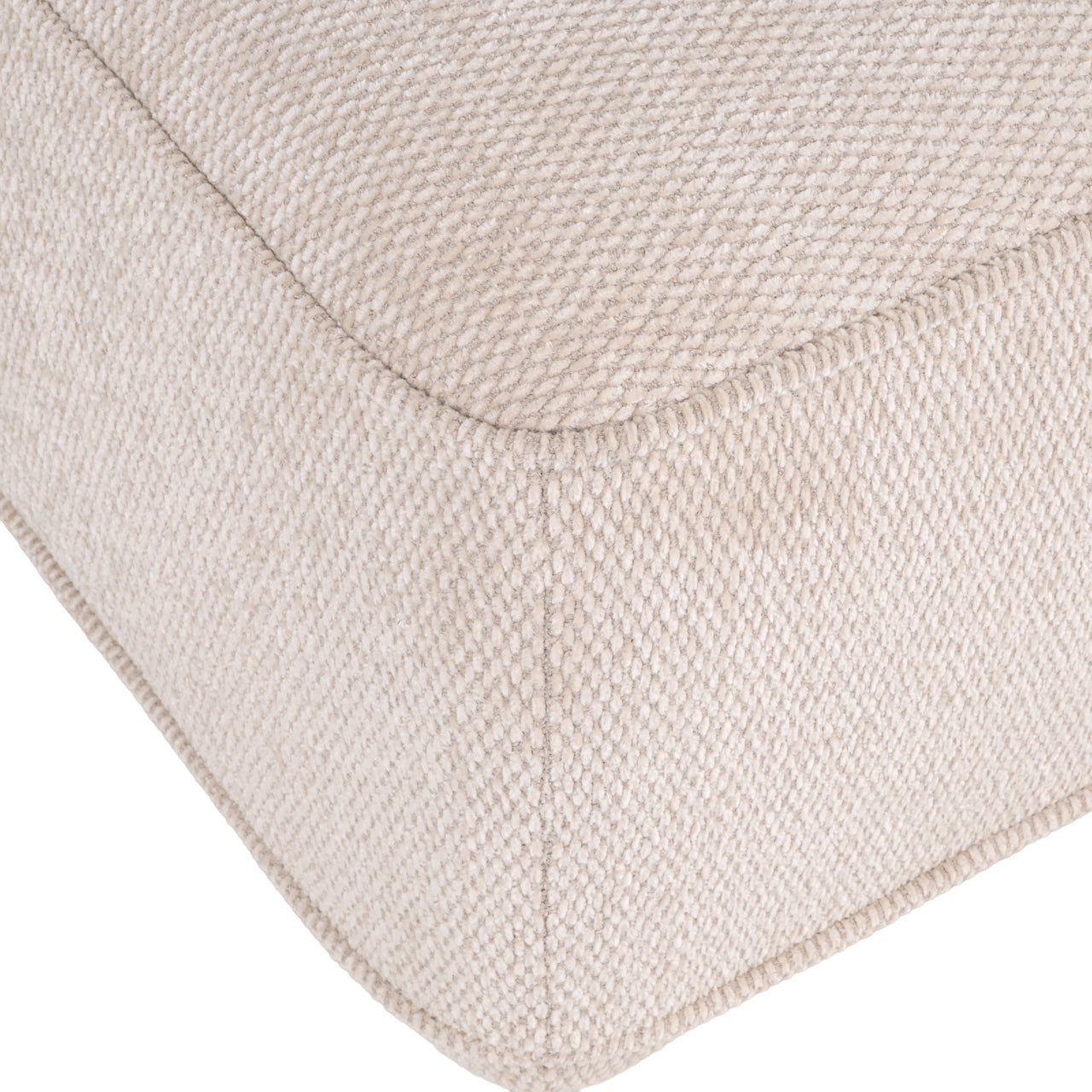 Sofa Tudor natural boldweave 1-seater movable backrest