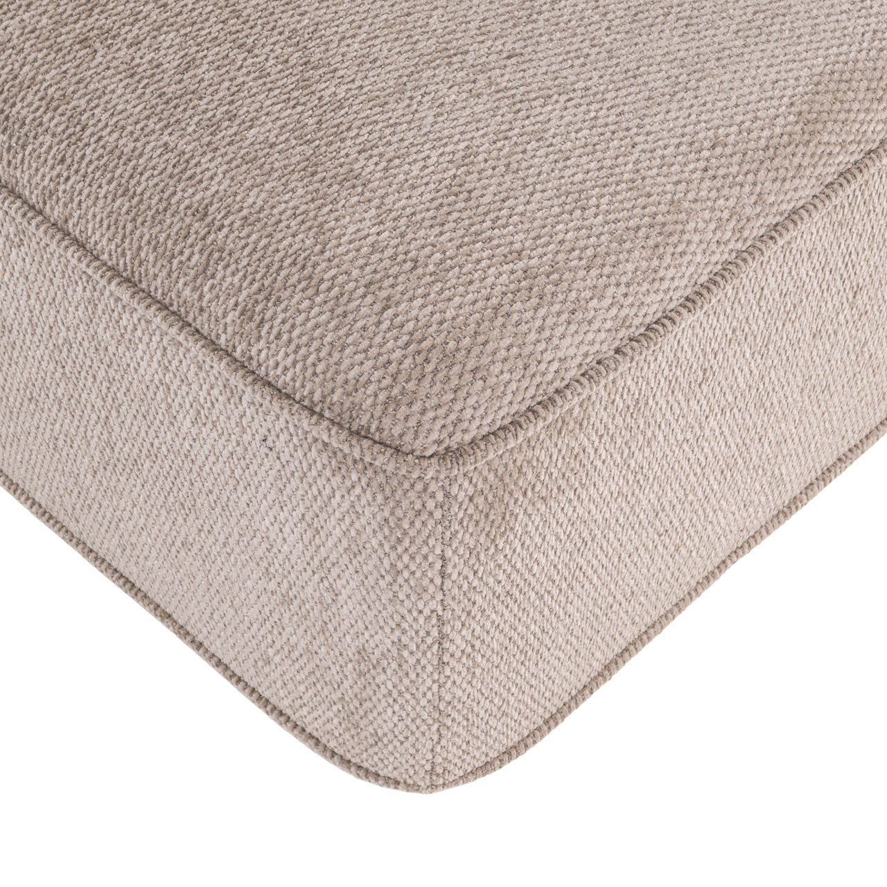 Sofa Tudor mocca boldweave 1-seater movable backrest