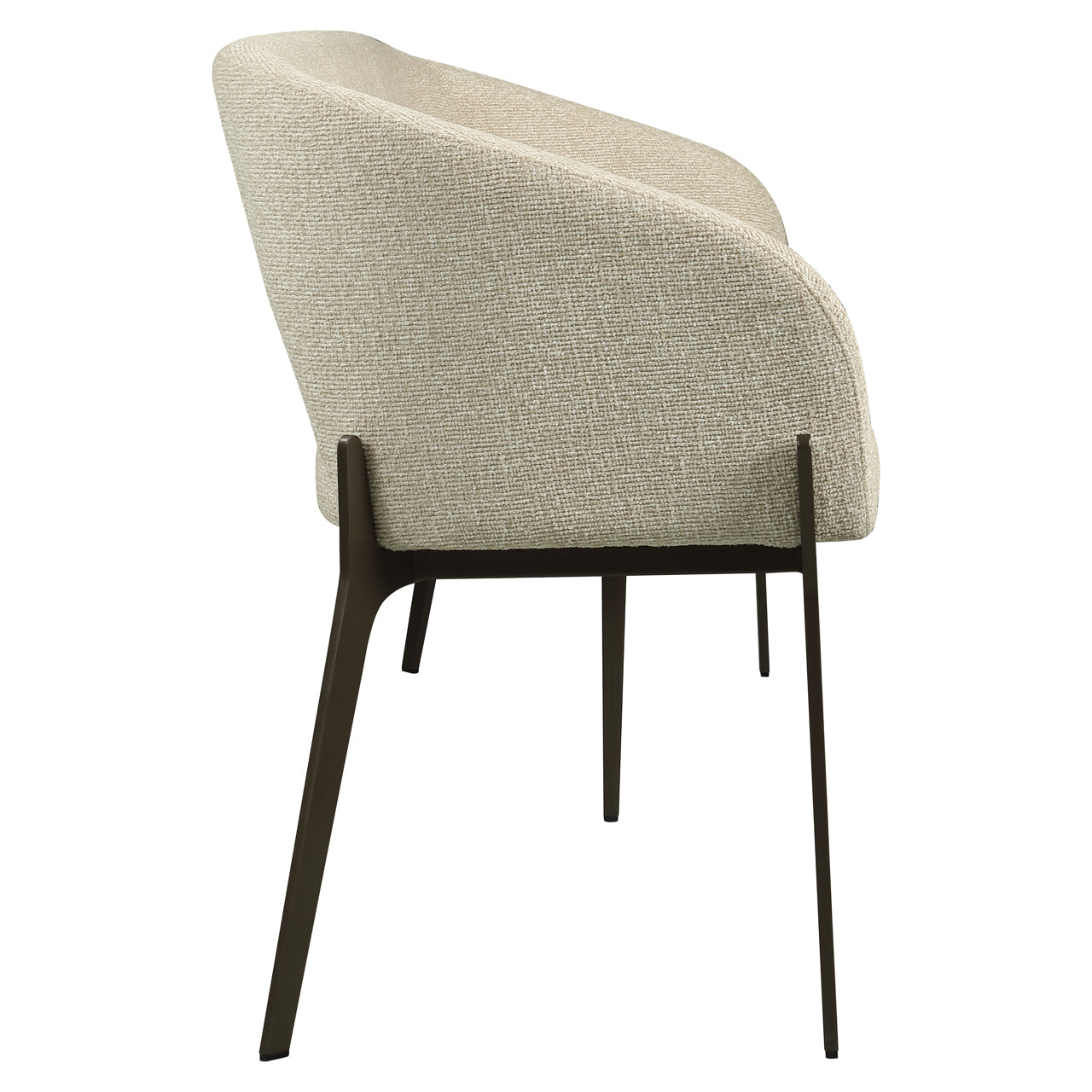 Dining bench Kenzi biscotti