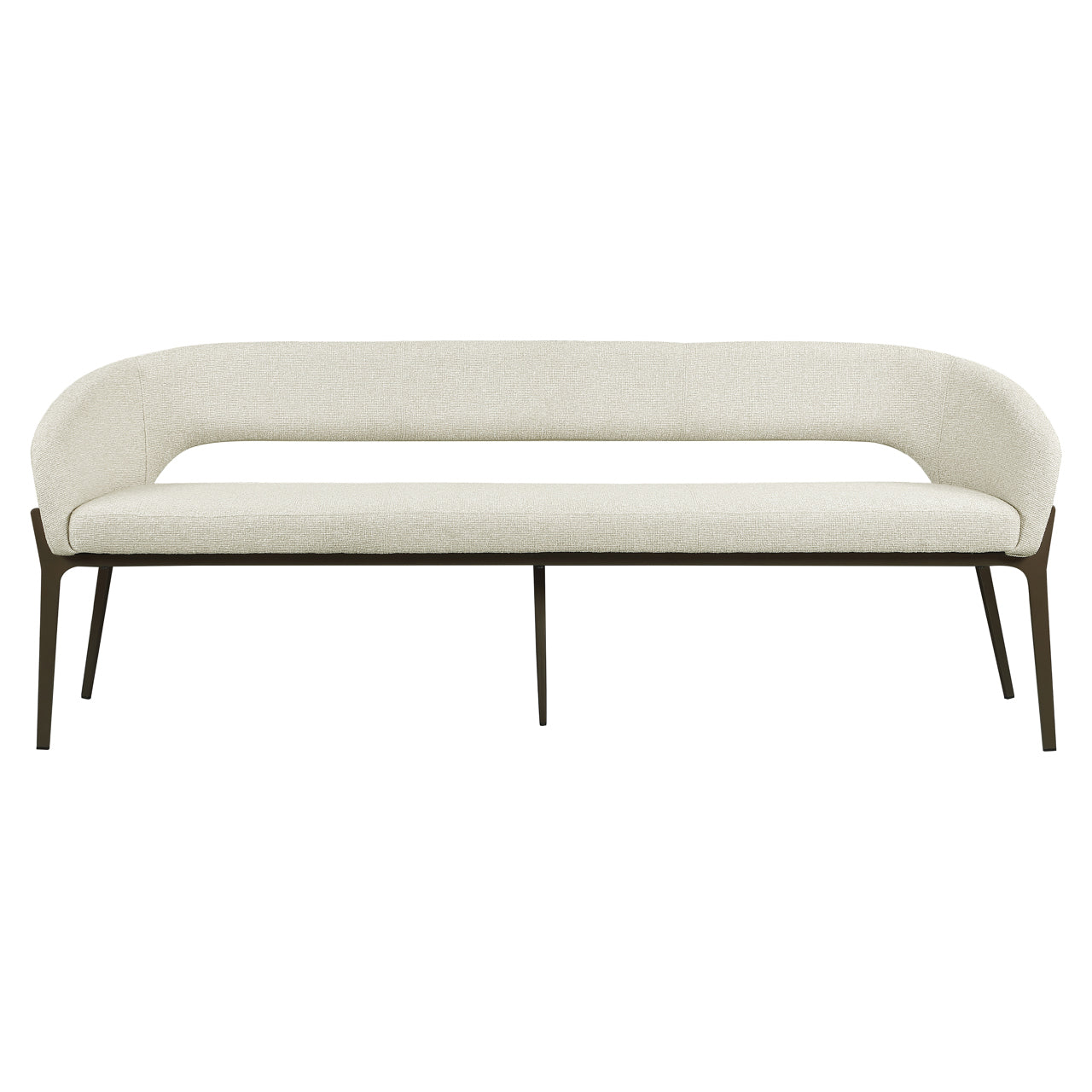Dining bench Kenzi biscotti