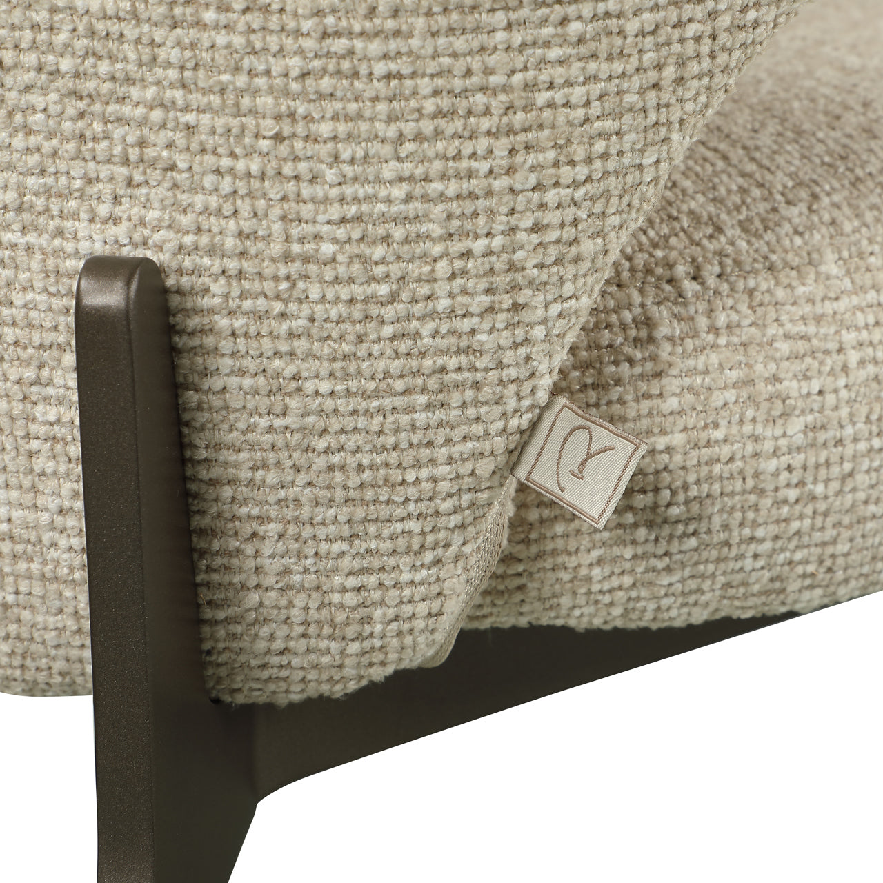 Dining bench Kenzi biscotti