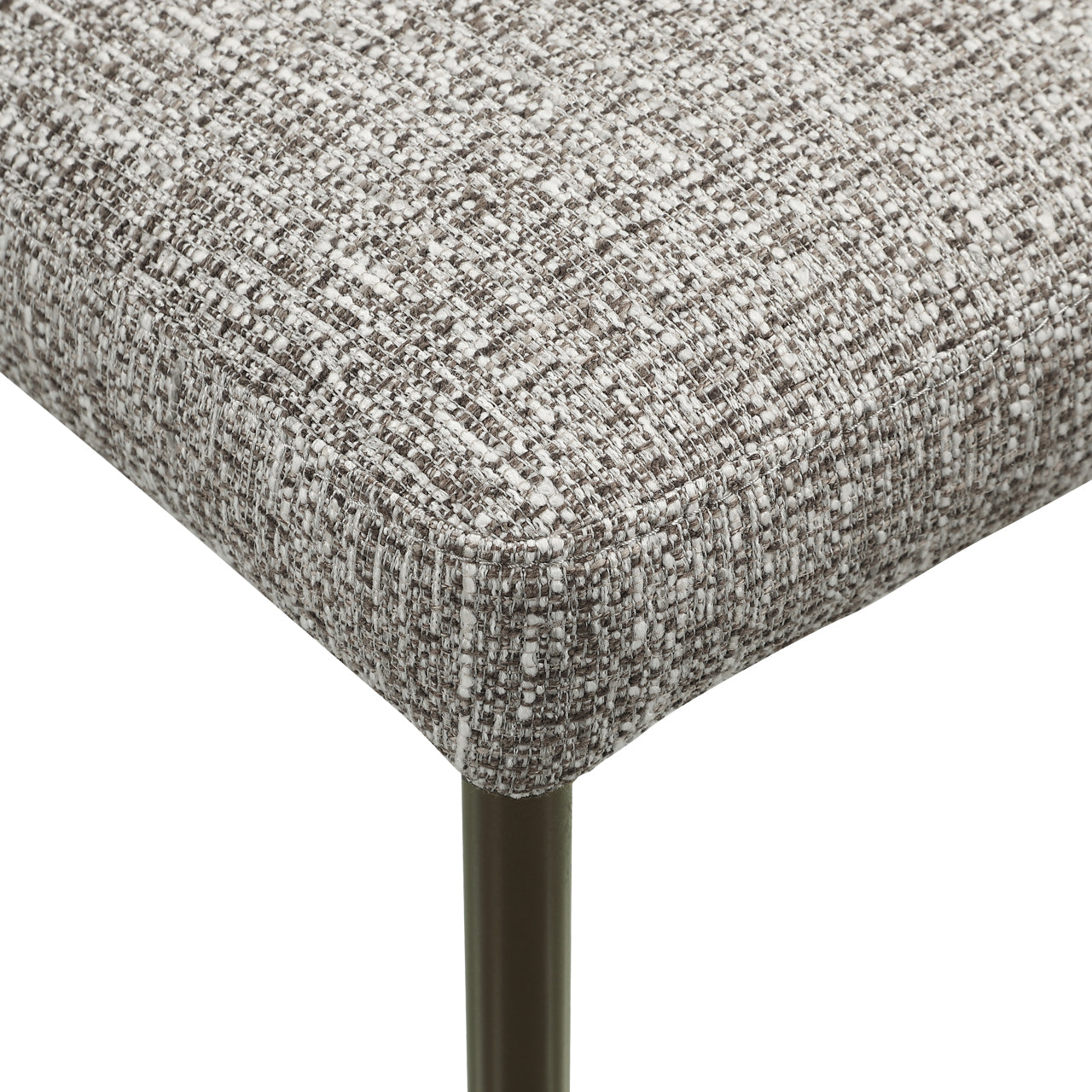 Dining chair Stacker  earth tweed fire retardant (Set of 2)