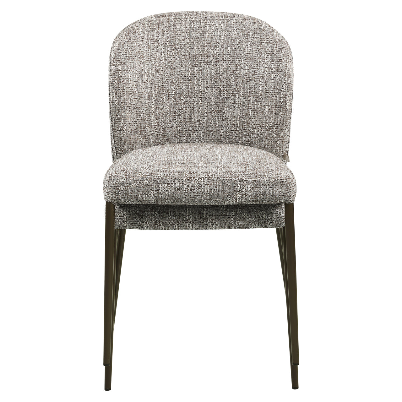 Dining chair Stacker  earth tweed fire retardant (Set of 2)