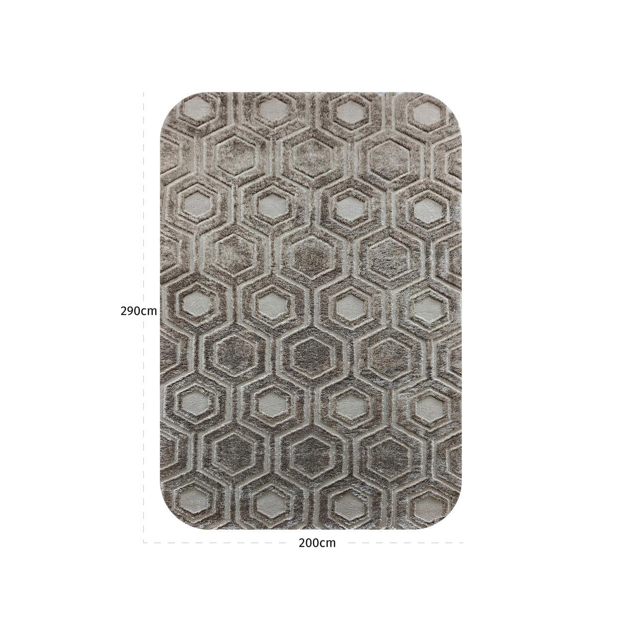 Carpet Odin brown 200x290