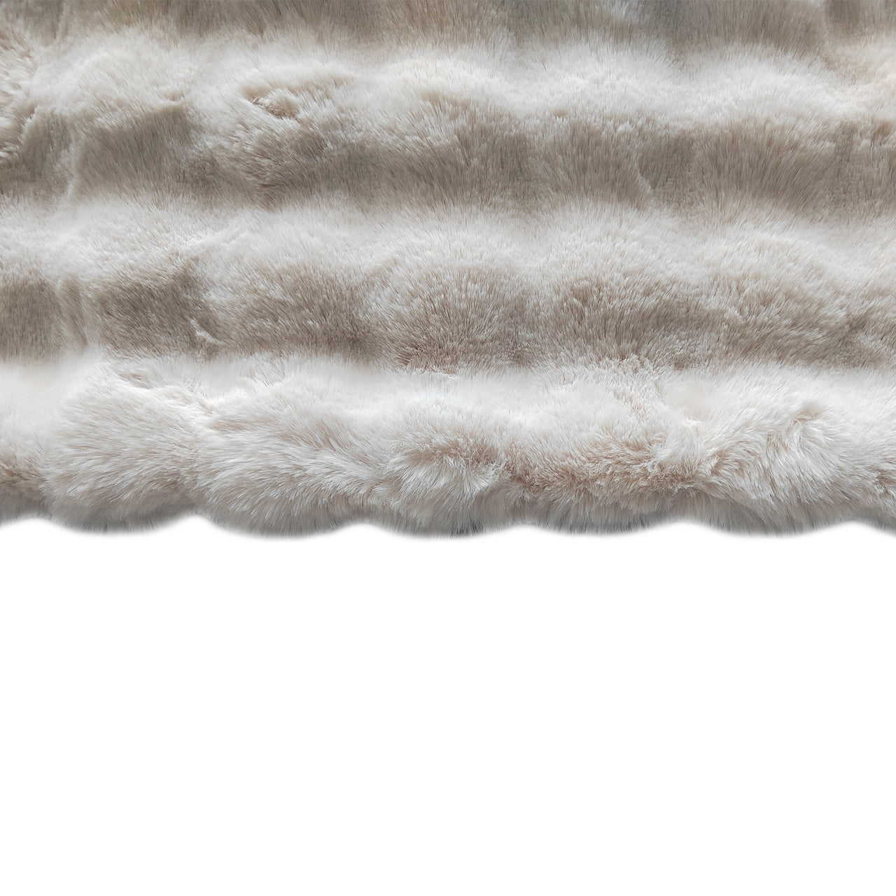 Plaid Cosy Fluff cream 200x300