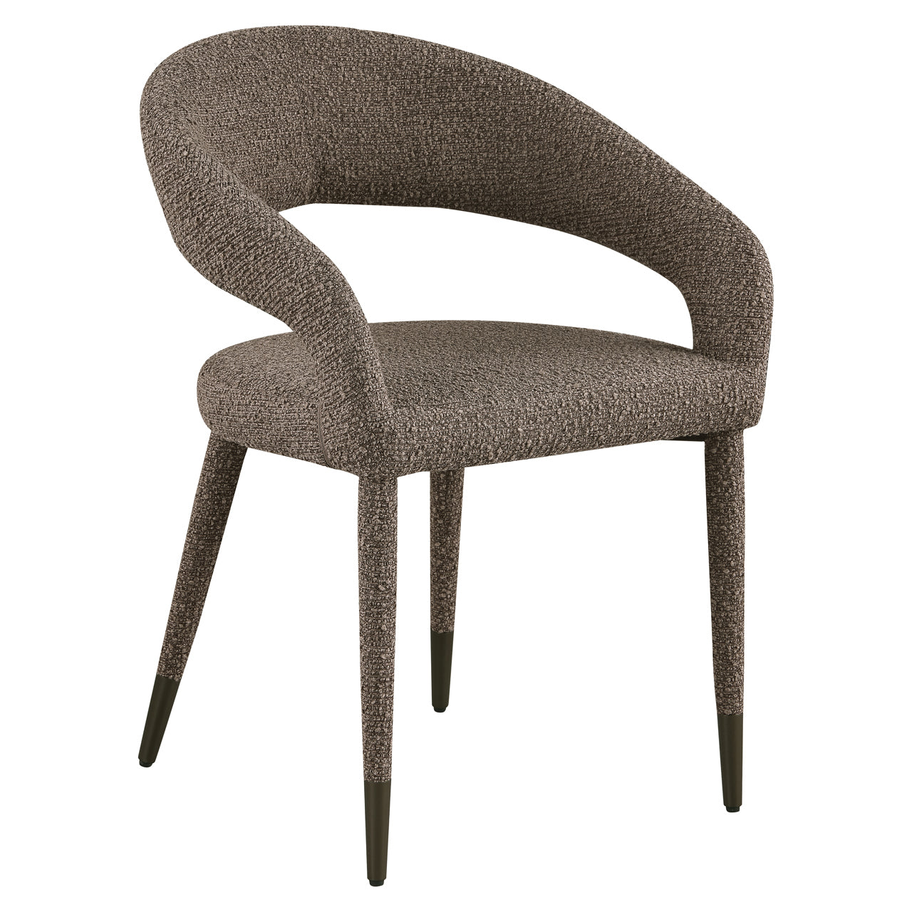 Dining chair Gia brown chunky