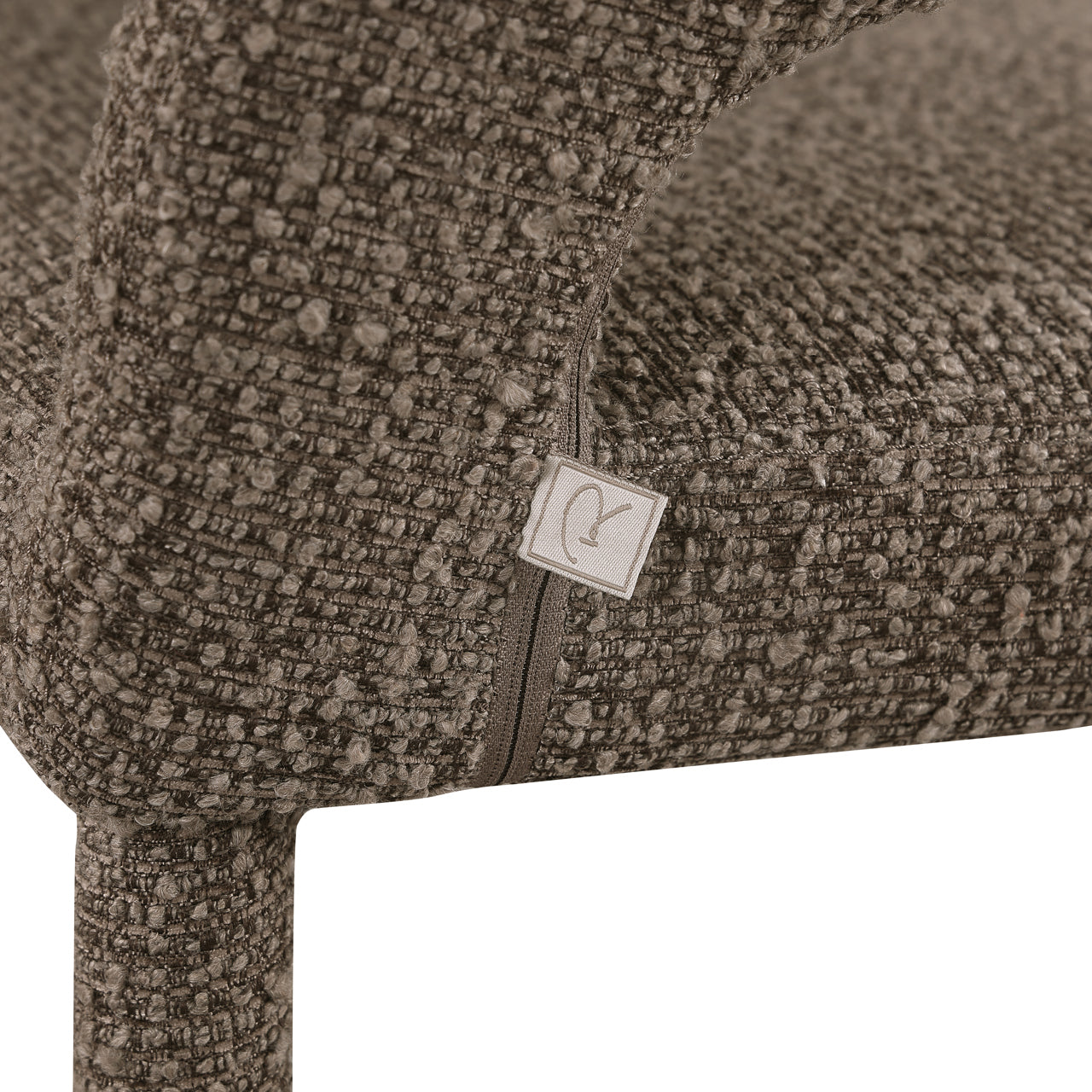 Dining chair Gia brown chunky