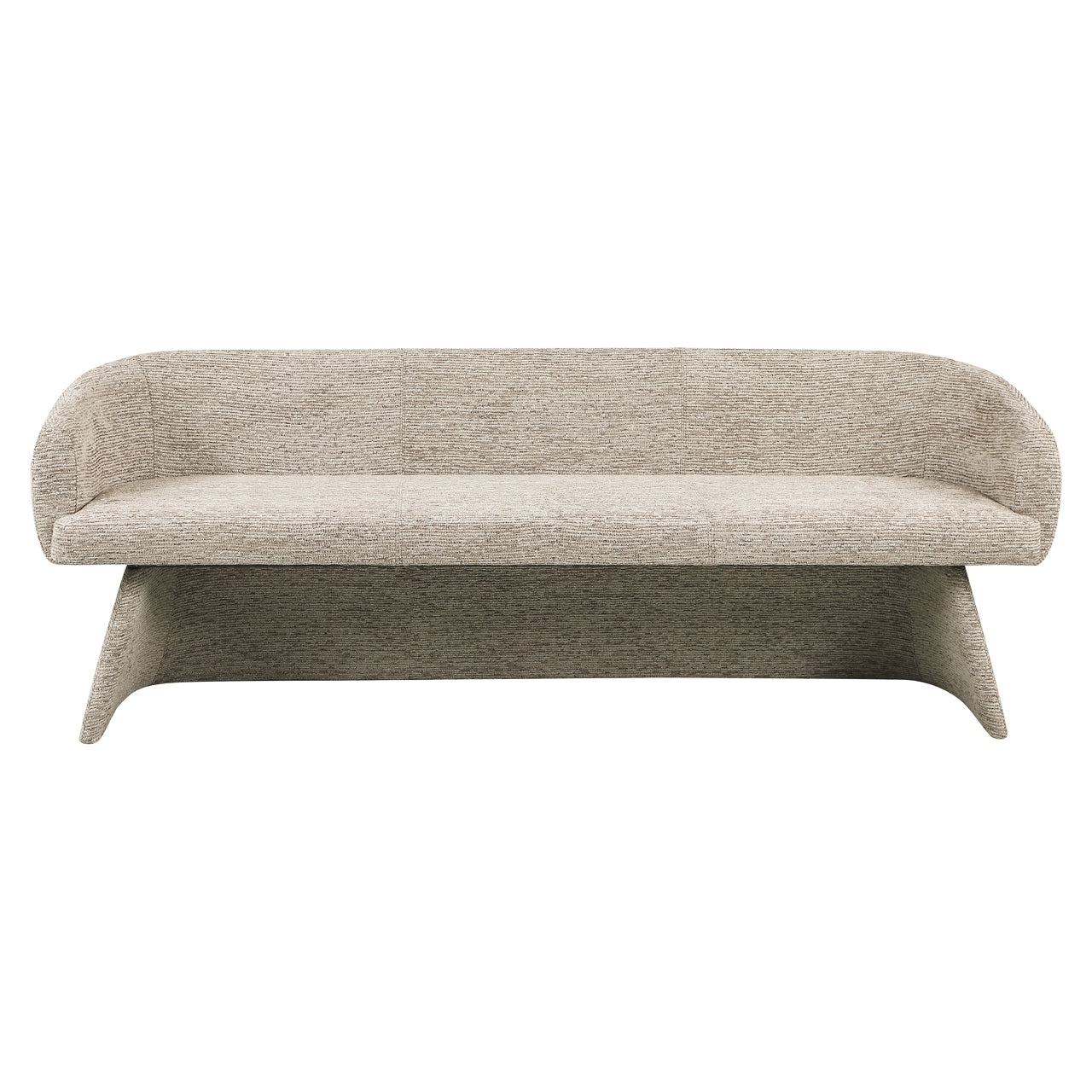 Dining bench Quiriro mocca linear