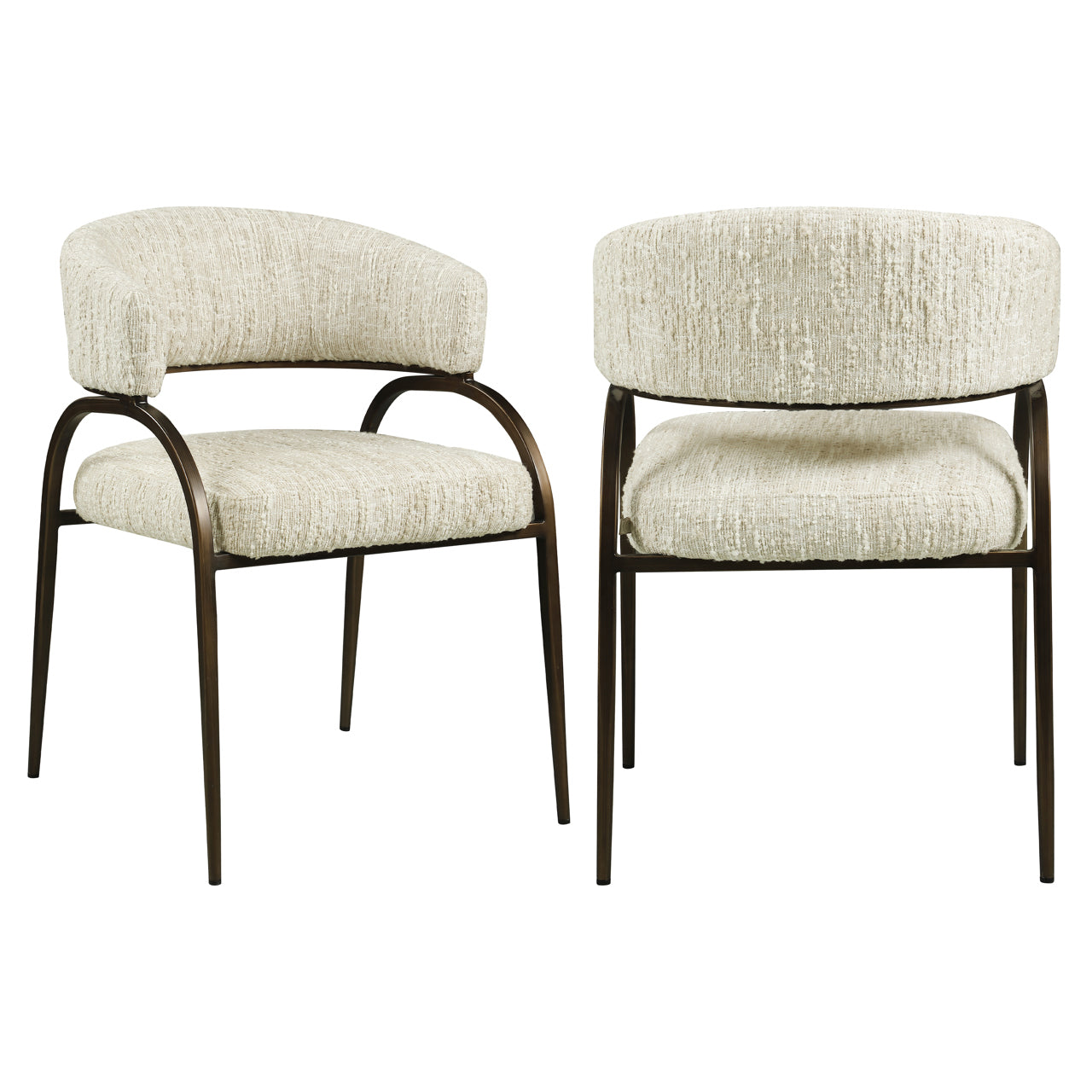Dining chair Charda  beige angora