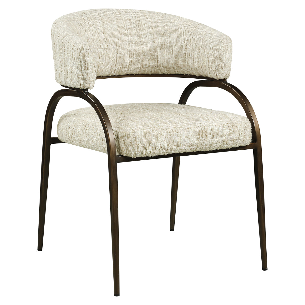 Dining chair Charda  beige angora