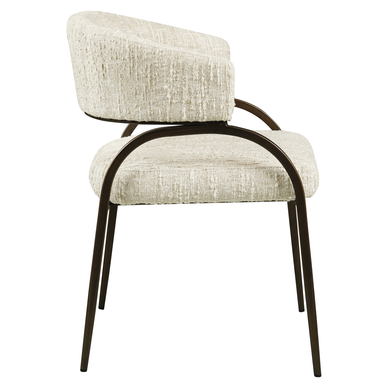 Dining chair Charda  beige angora