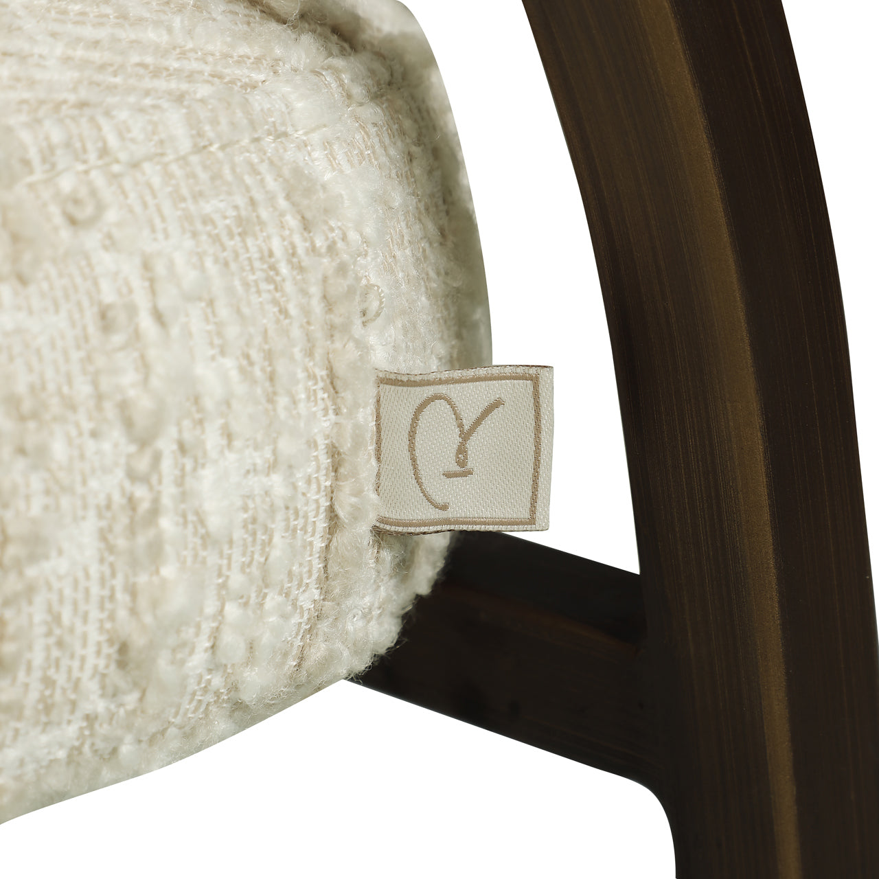 Dining chair Charda  beige angora