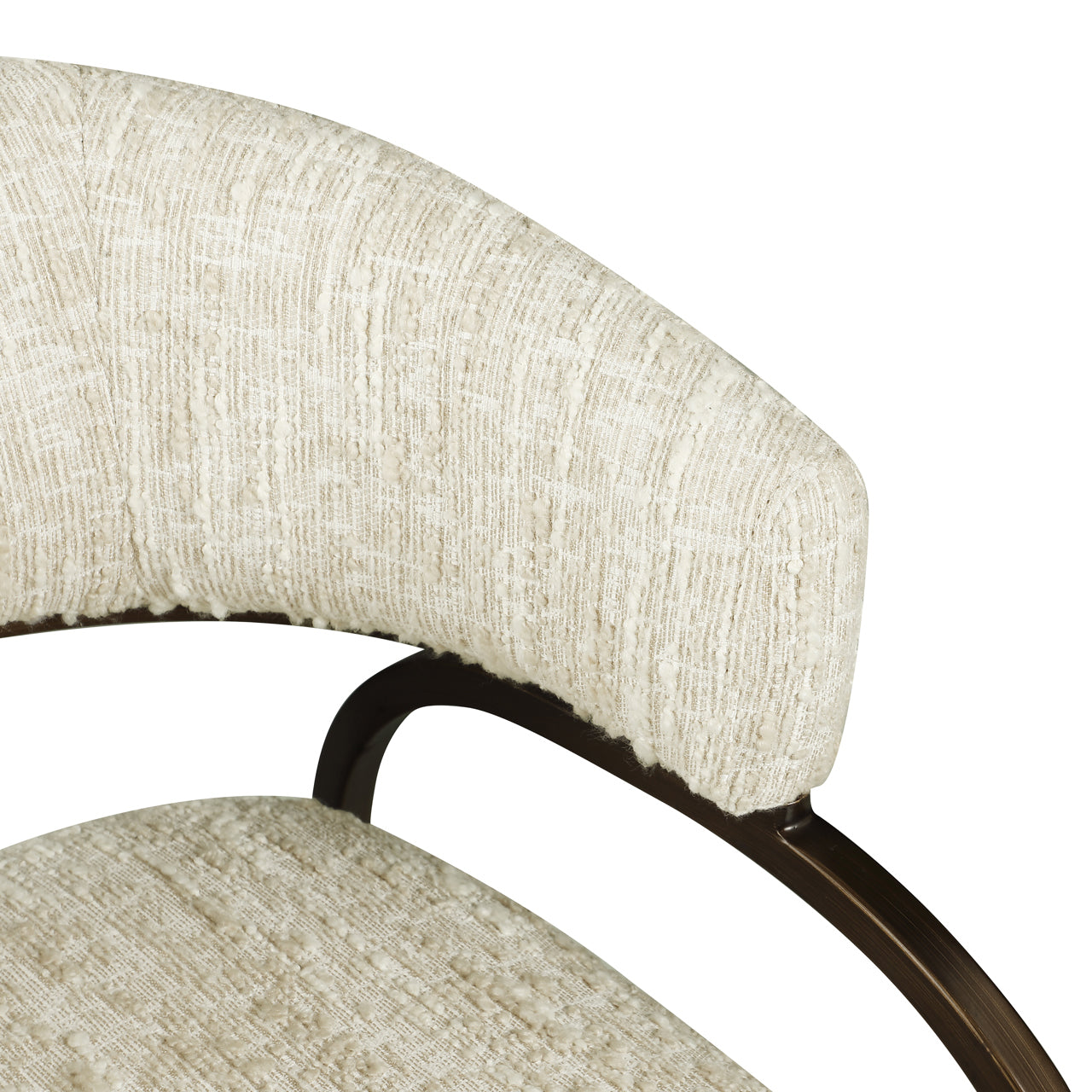 Dining chair Charda  beige angora