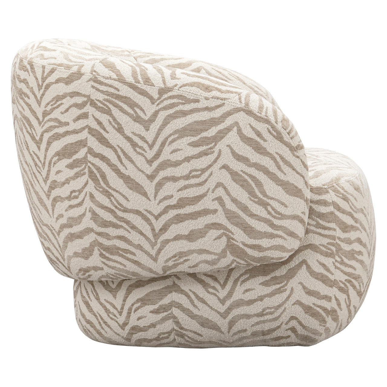 Lounge chair Milano beige tiger