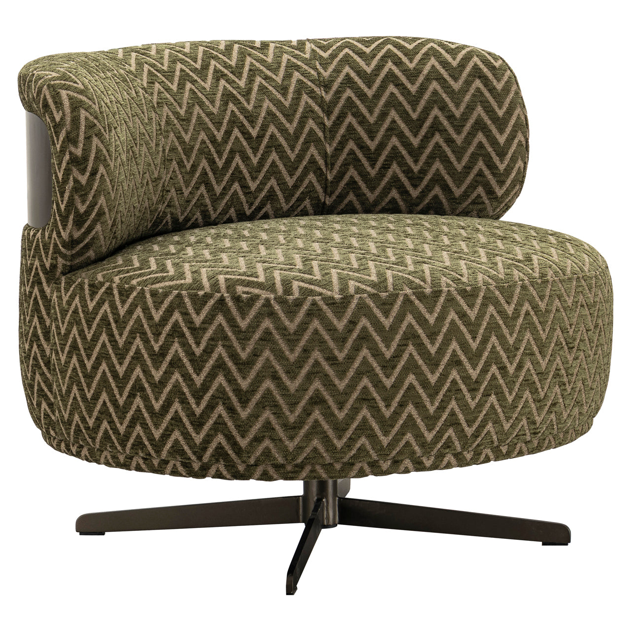Lounge chair Lauren moss chevron