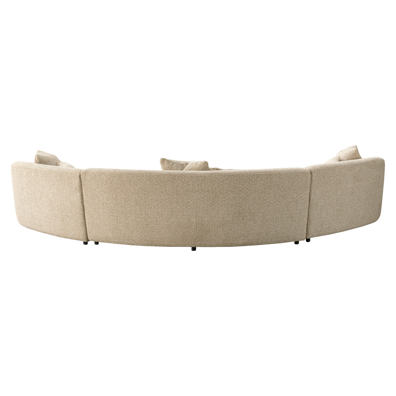 Sofa Morena cream blockweave