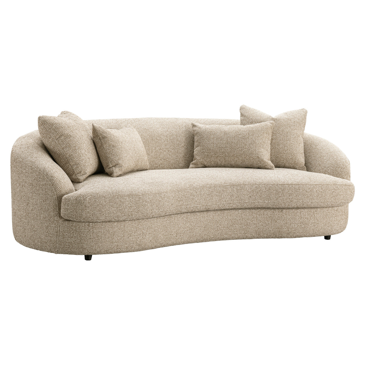 Sofa Morena cream blockweave