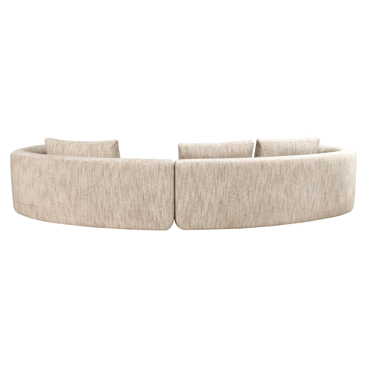 Sofa Angusto natural softweave lounge right