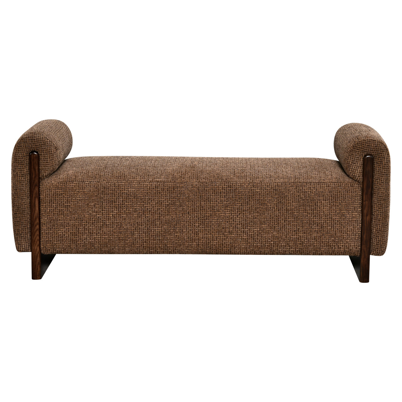 Bench Winslov brown blockweave fire retardant