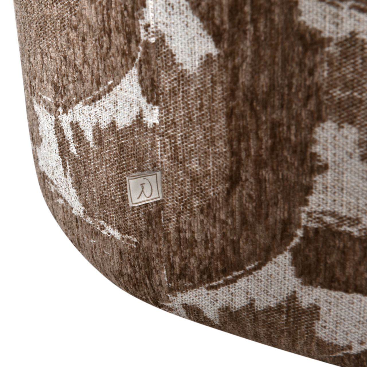 Lounge chair Talley brown nature swivel