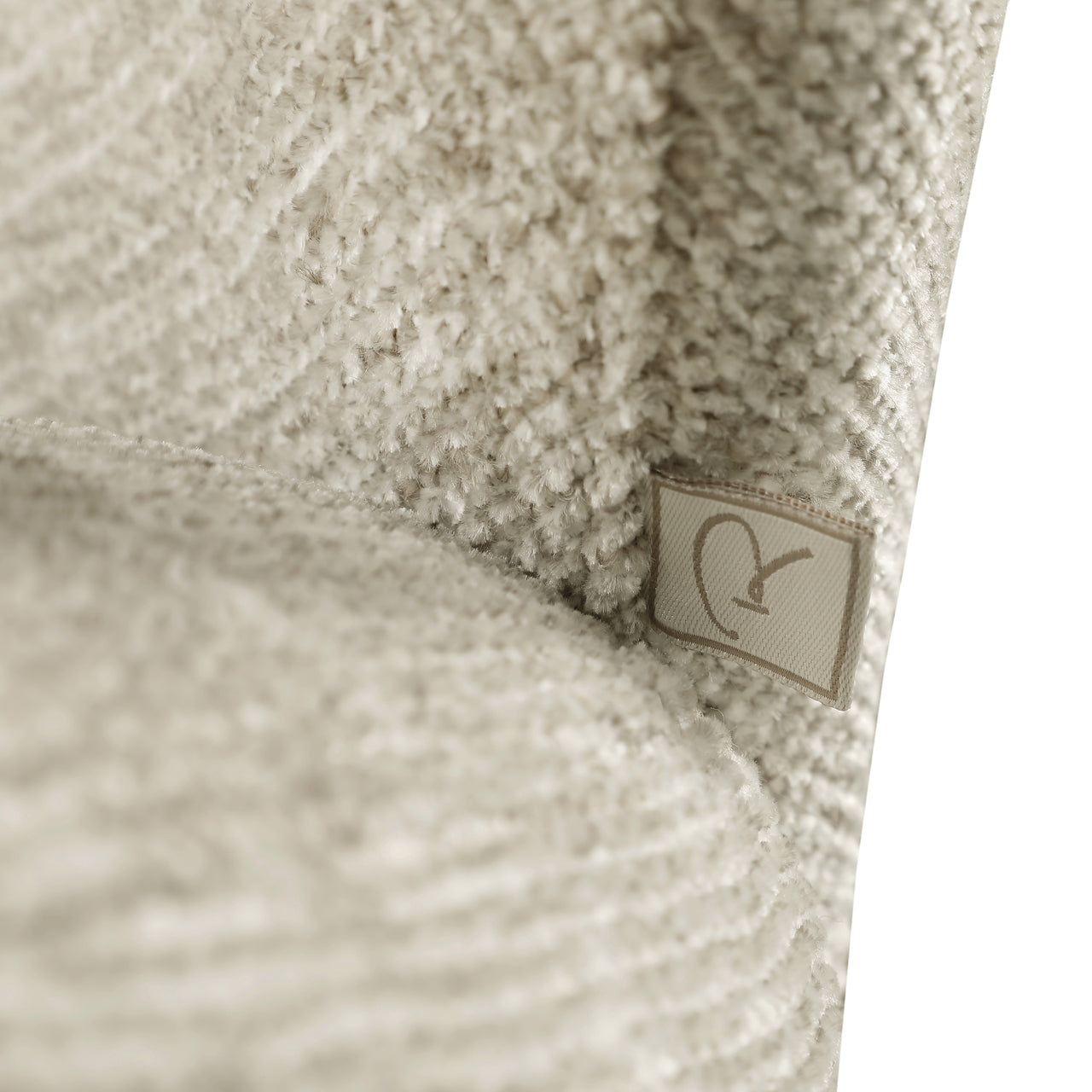 Bar stool Amely natural softweave swivel