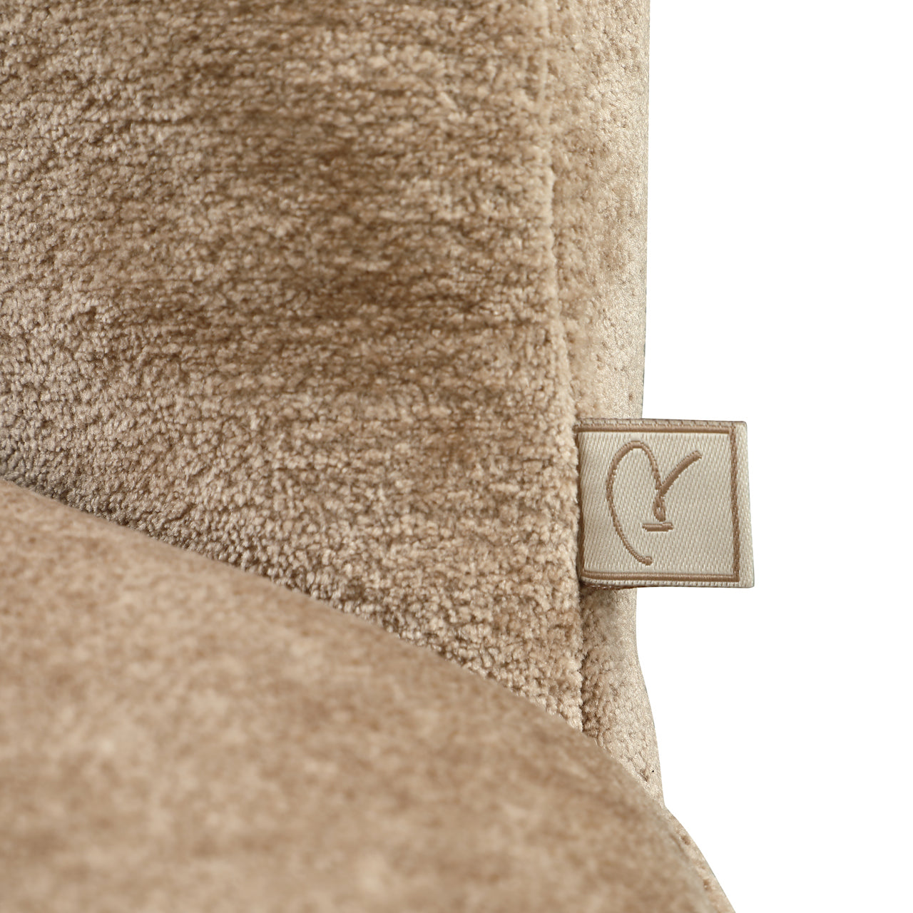 Dining chair Cassi sand soft swivel