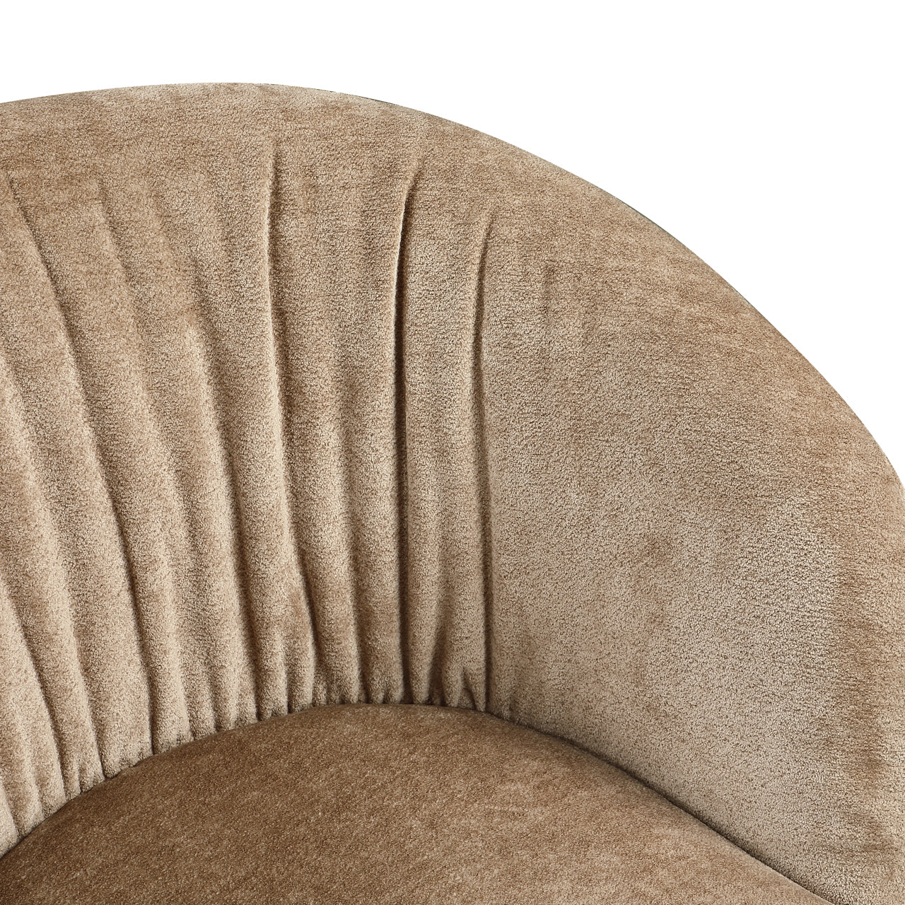 Dining chair Cassi sand soft swivel