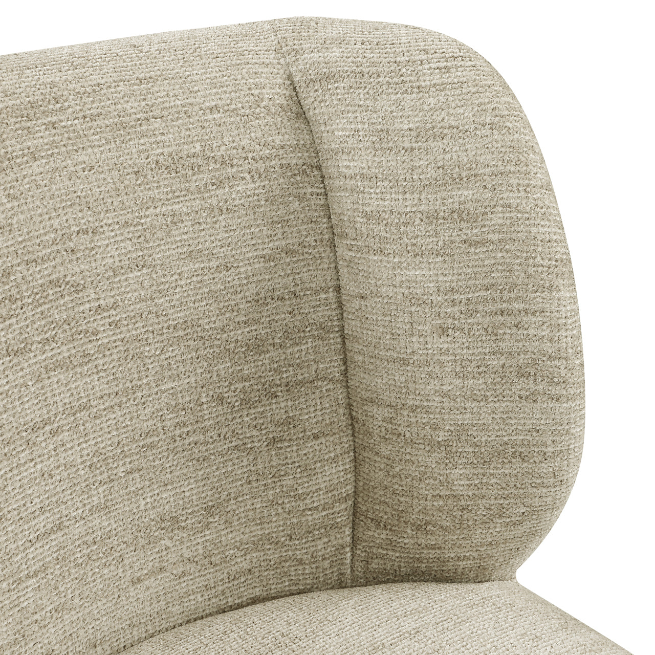 Dining chair Fiona natural softweave swivel