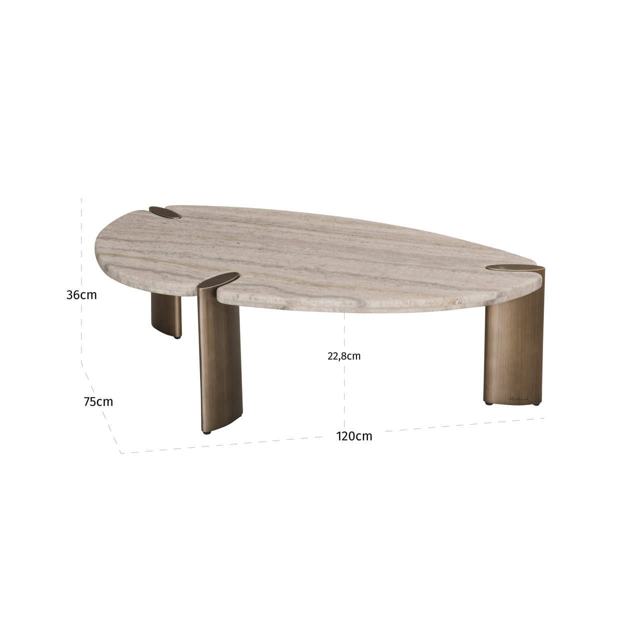 Coffee table Arcadia grey