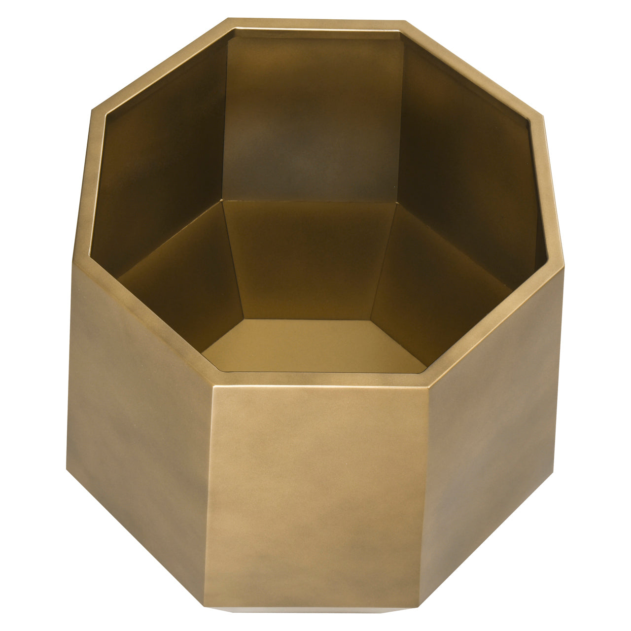 Planter Axis bronze gold medium